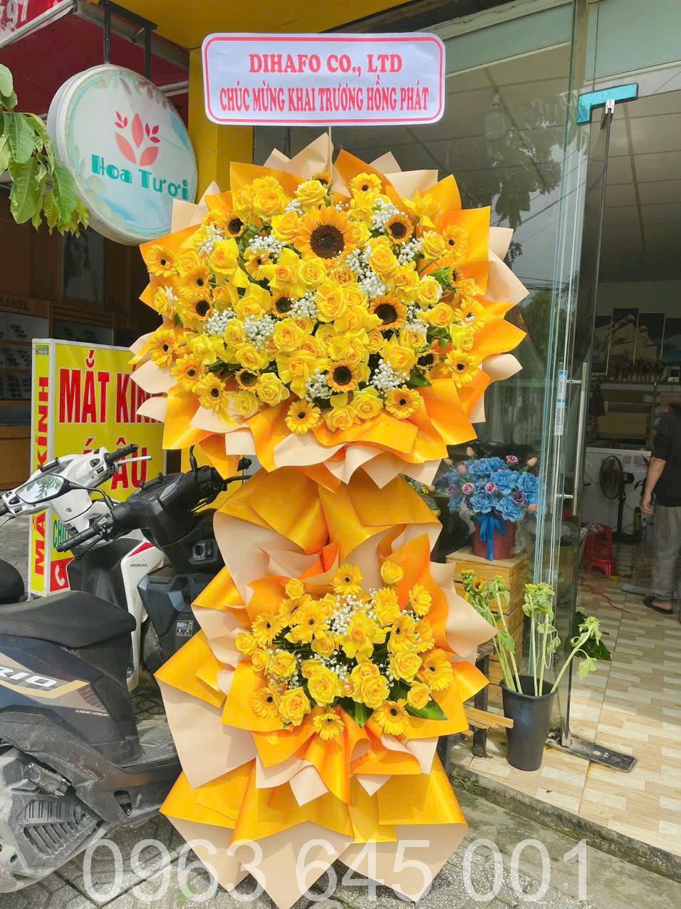 Kệ hoa khai trương #017