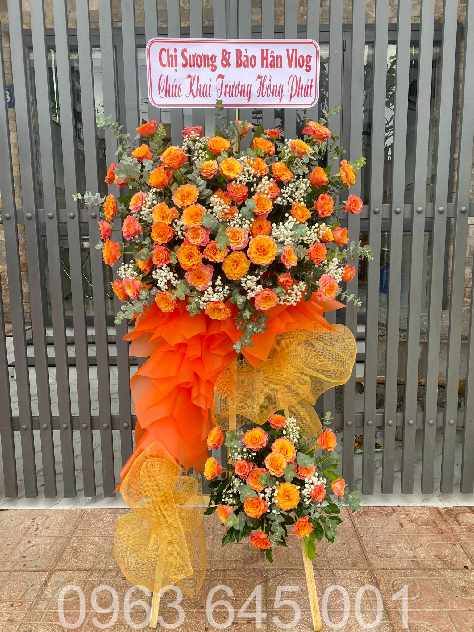 Kệ hoa khai trương #005