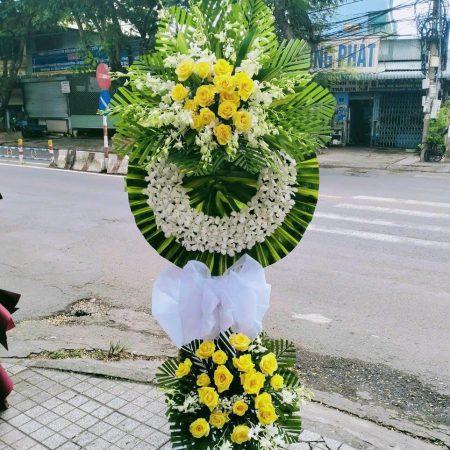 Hoa chia buồn, hoa đám tang #023